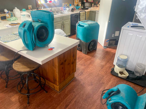 Water damage restoration process in AZ